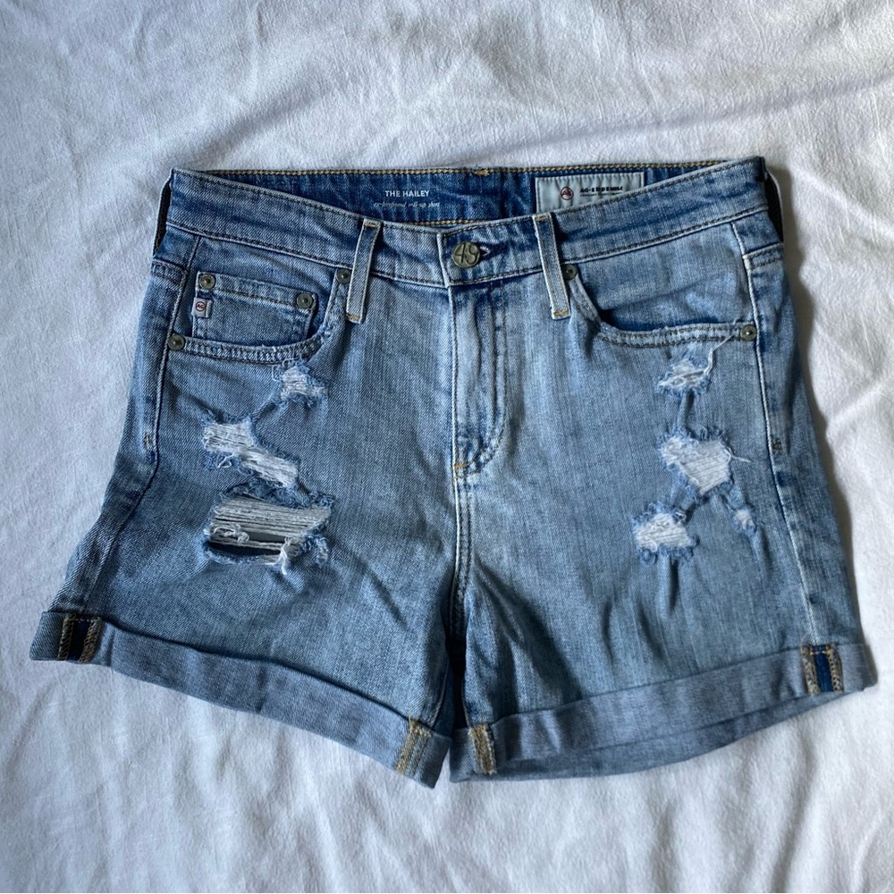 AG The Hailey ex-boyfriend cuffed shorts